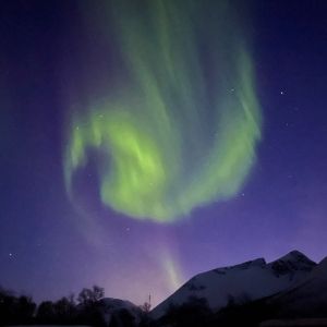 Norwegen polarlicht Tromso