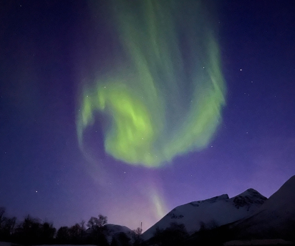 Norwegen polarlicht Tromso