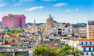 original Stadtbild Havanna