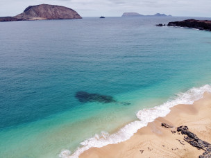 original Playa de las conchas Isla Graciosa