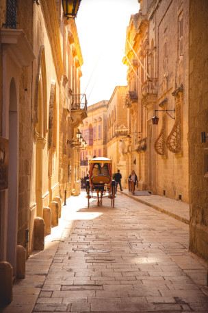 original Kutsche auf Malta