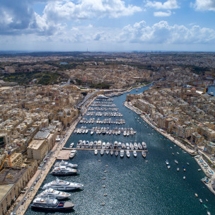 original Malta Yachthafen