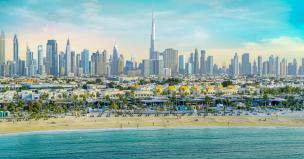 original Dubai Skyline Day