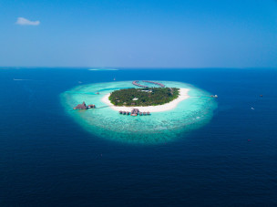 original Pool VIlla Maledivem